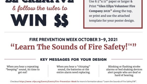 GE Fire Prevention Poster Contest