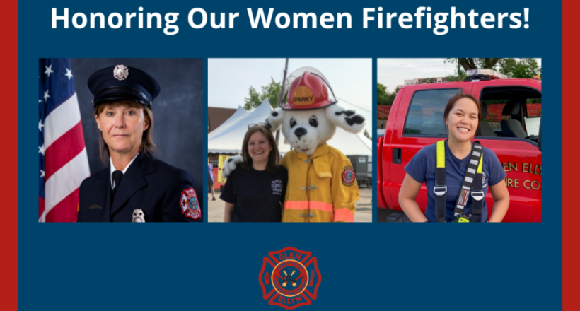 Honoring Women Firefighters - Glen Ellyn Volunteer Fire Company 0323