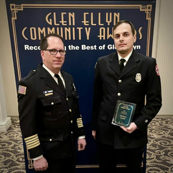 Patrick Clark Fire Fighter of the Year - Glen Ellyn 2024